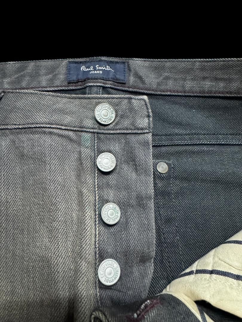 Paul Smith THRASHED Vintage 90s Paul Smith Faded Distressed Sick Jean Size US 31 - 12 Thumbnail