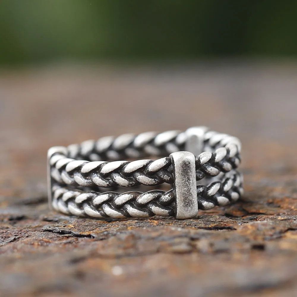 Jewelry Weave Simple Rings Size ONE SIZE - 4 Thumbnail