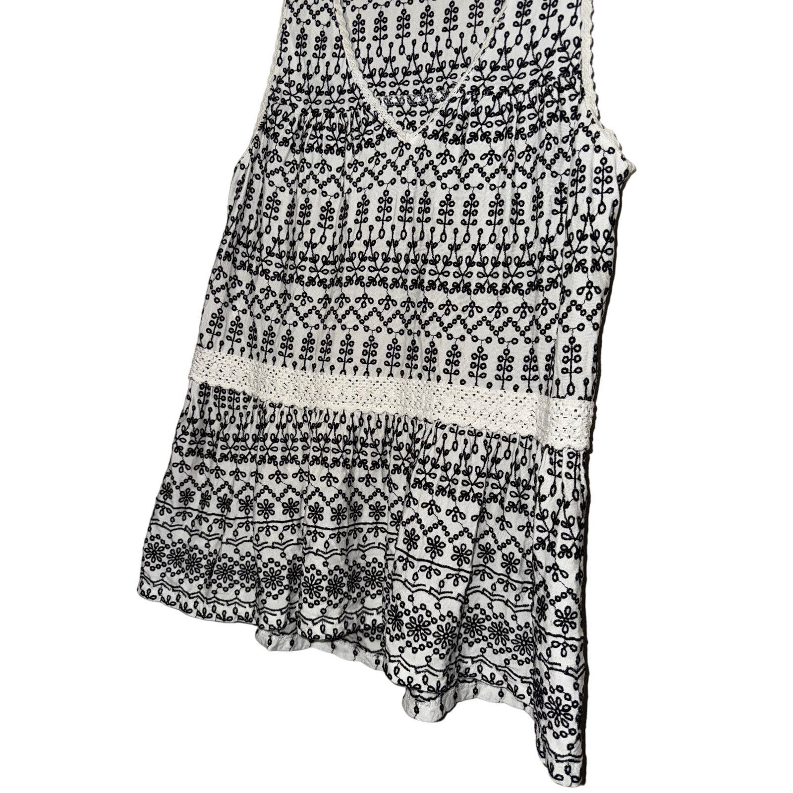 Anthropologie Maeve Anthropologie Cammie Embroidered Tank Top - Small Size S / US 4 / IT 40 - 3 Thumbnail