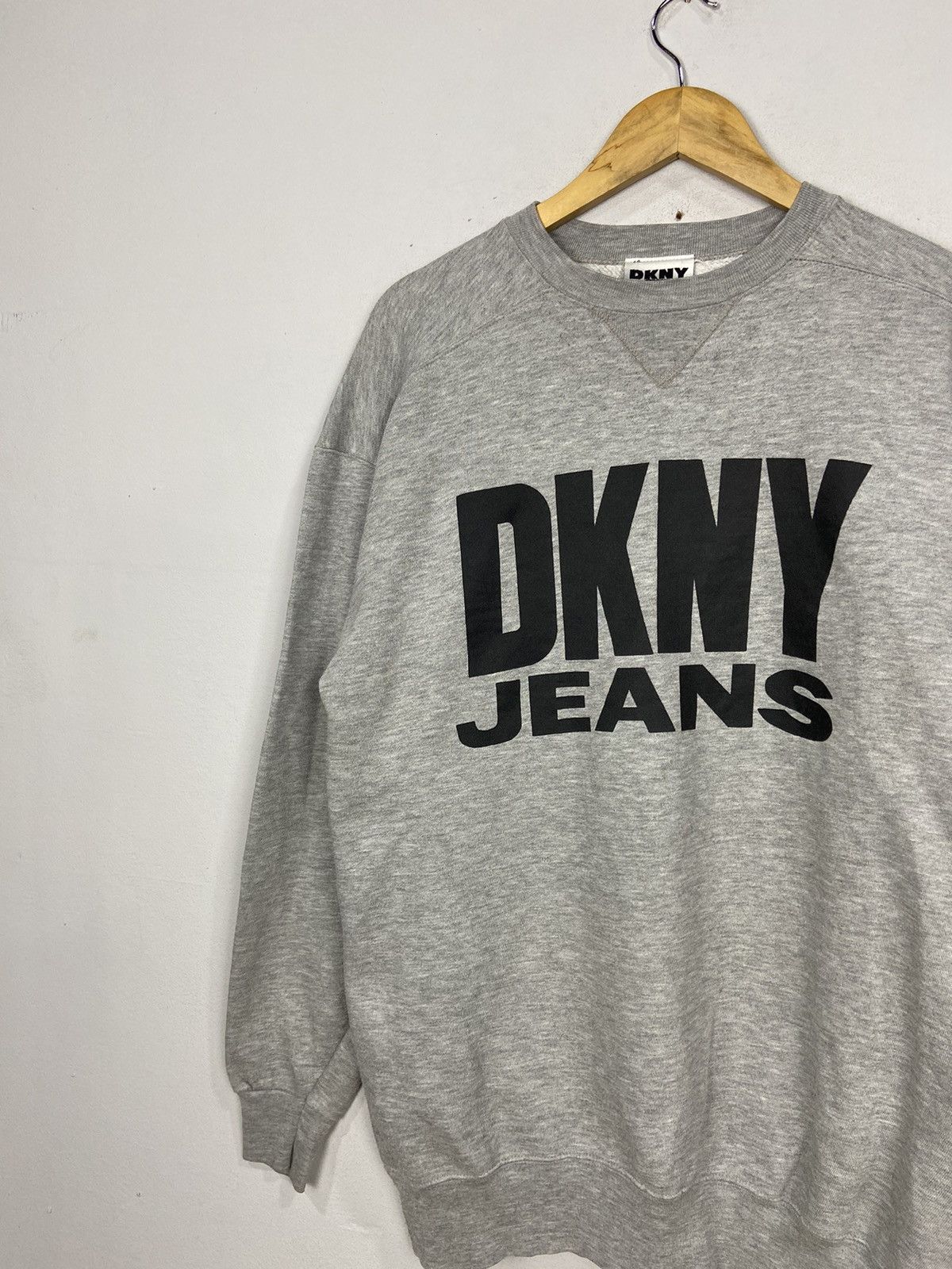 DKNY × Vintage Vintage DKNY Jeans Sweatshirt Size US L / EU 52-54 / 3 - 2 Thumbnail