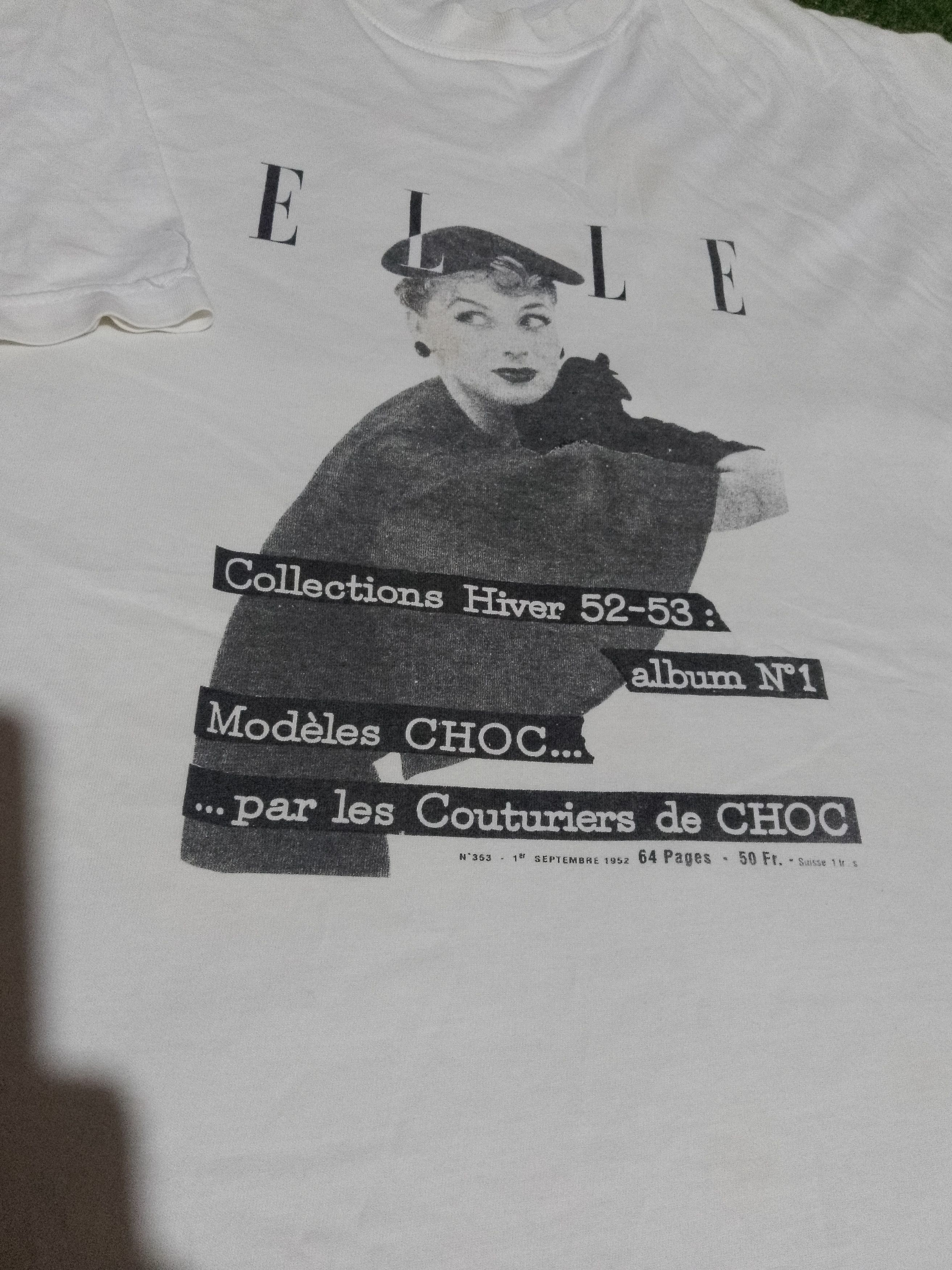 Vintage VINTAGE ELLE MEGAZINE VOGUE RICHARD AVEDON BRUCE WEBER Size US L / EU 52-54 / 3 - 9 Thumbnail