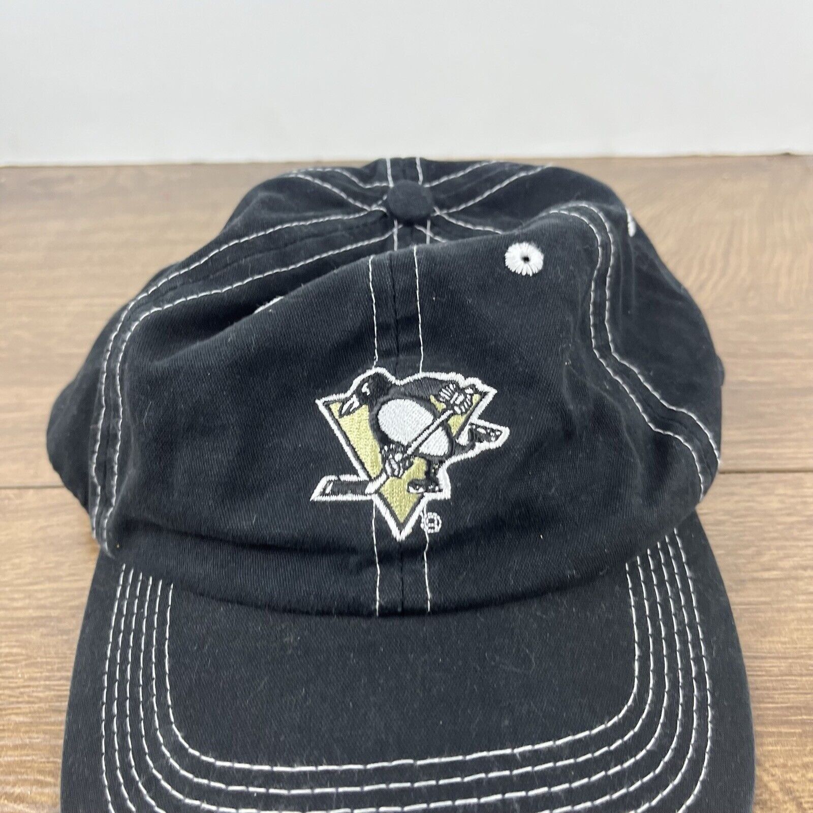 Other Pittsburgh Penguins Hat Black NHL Penguin Cap Hat Adjustable Size ONE SIZE - 8 Thumbnail