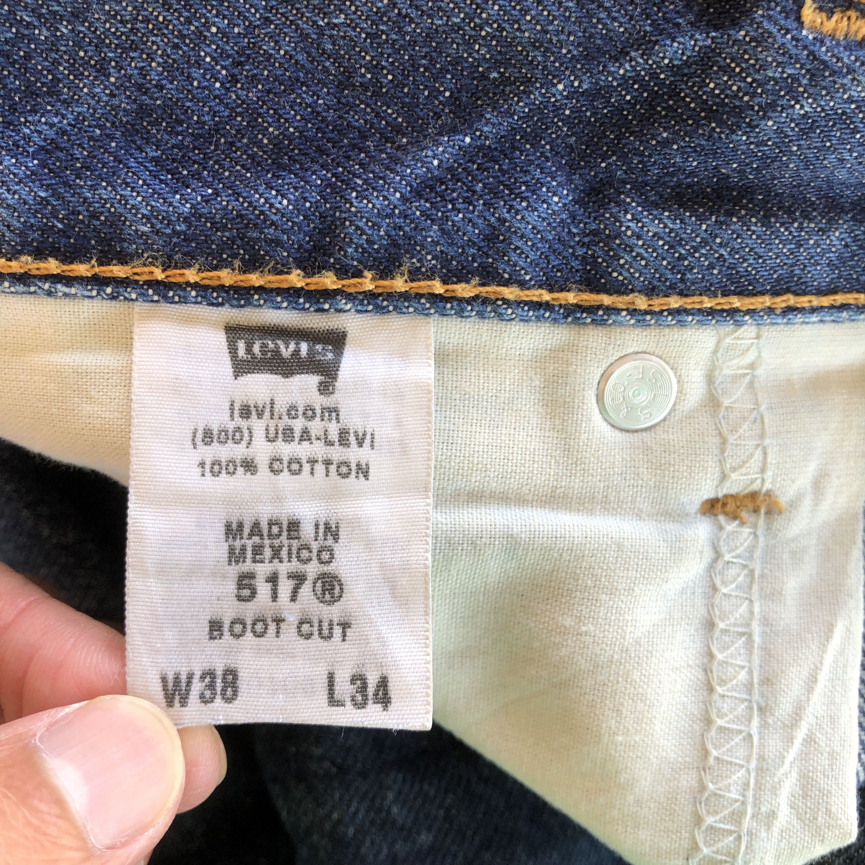 Levi's Vintage Levi's 517 Jeans Boot Cut Flare Denim Wide Leg Pants Size US 38 / EU 54 - 9 Thumbnail