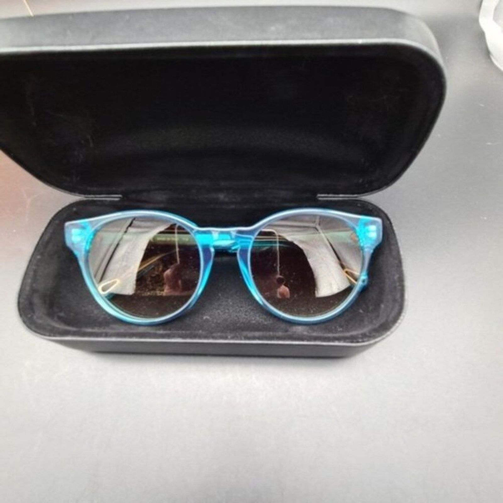 Chloe Chloe Azure Round Sunglasses 52mm Frame Size ONE SIZE - 6 Thumbnail