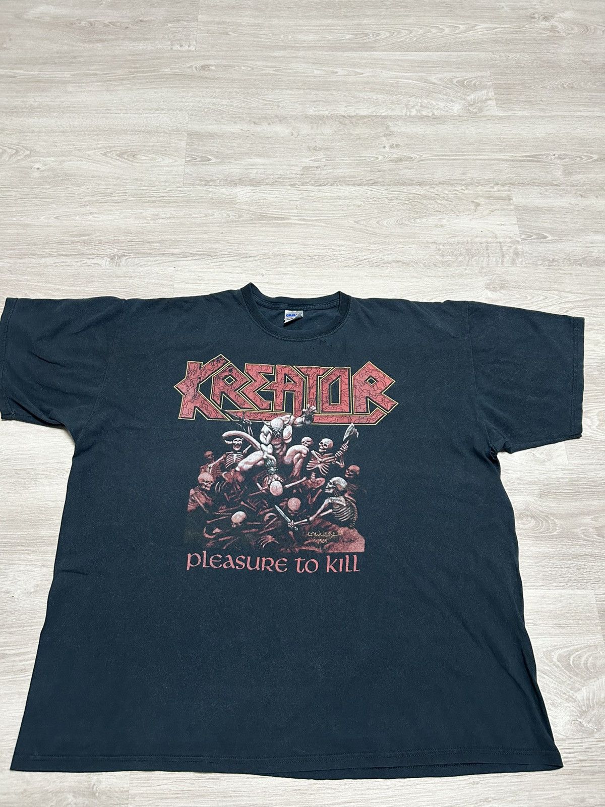Band Tees Vintage Men’s T-shirt KREATOR ROCK BAND size XXL Size US XXL / EU 58 / 5 - 1 Thumbnail