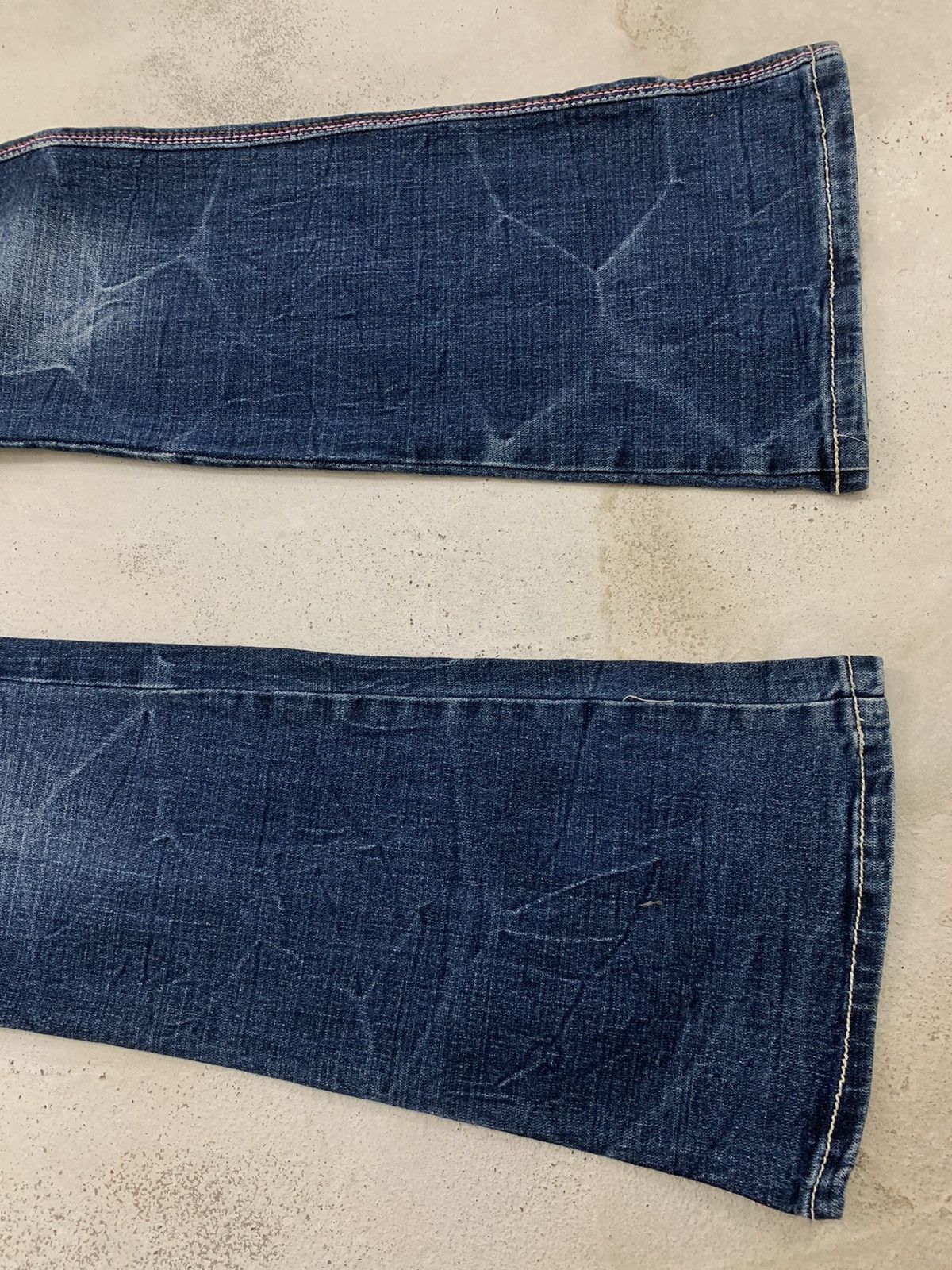 If Six Was Nine × Japanese Brand × Vintage Jessy Logan Vintage Assymetrical Comb Whisker Flare Size US 27 - 5 Thumbnail