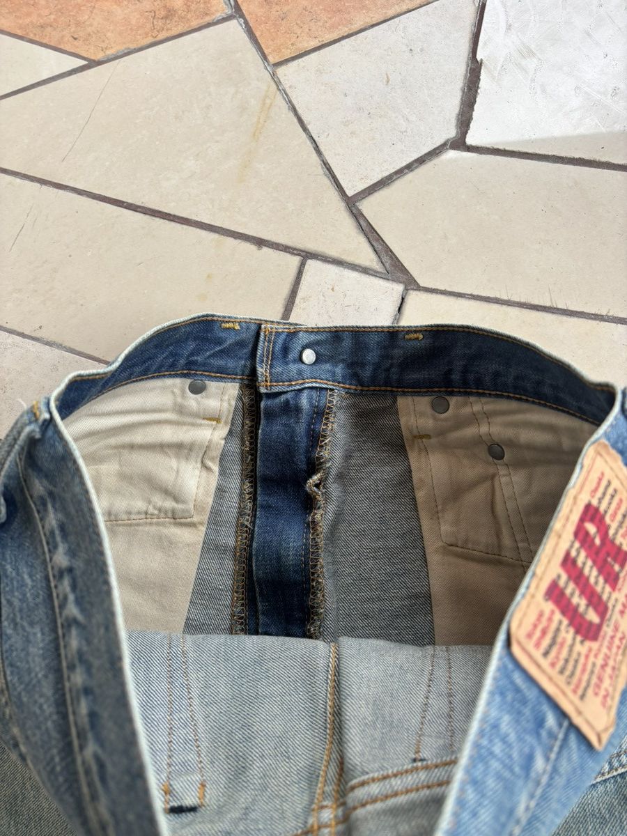 Japanese Brand × Salvage × Vintage Salvage Japan Jeans W32 – Rare Japanese Selvedge Size US 32 / EU 48 - 4 Thumbnail