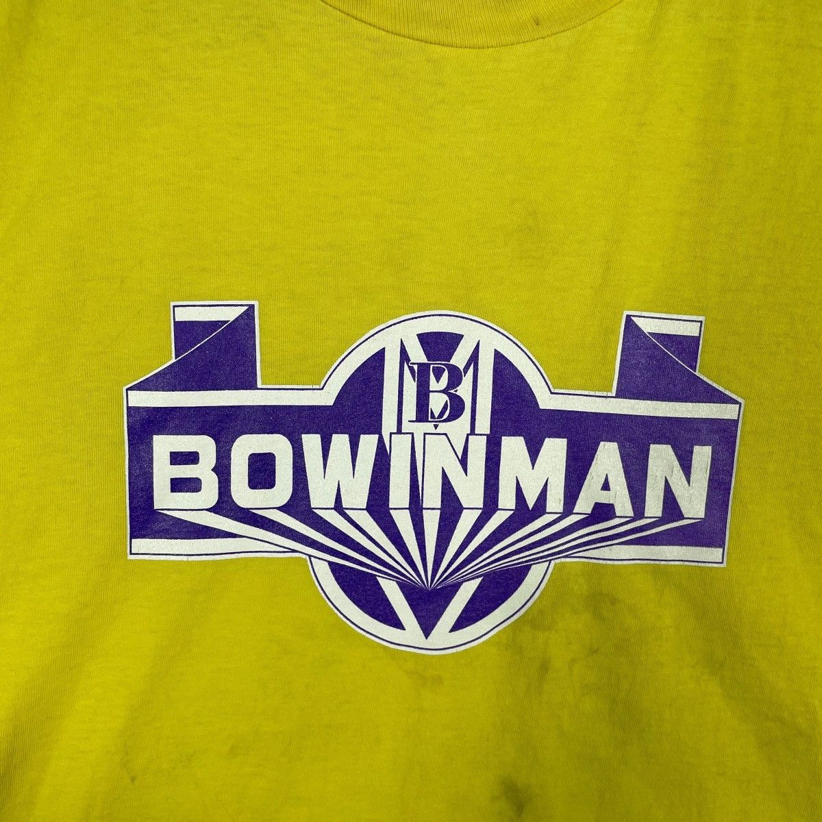 Vintage Vintage 90s The Yellow Monkey Bowinman Promo Tour TShirt Size US M / EU 48-50 / 2 - 3 Thumbnail