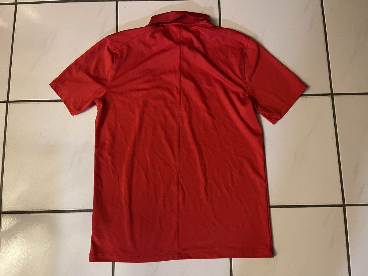 Nike Nike Golf Polo Men Medium Red Dri-Fit Miami Heat Logo Size US M / EU 48-50 / 2 - 6 Thumbnail