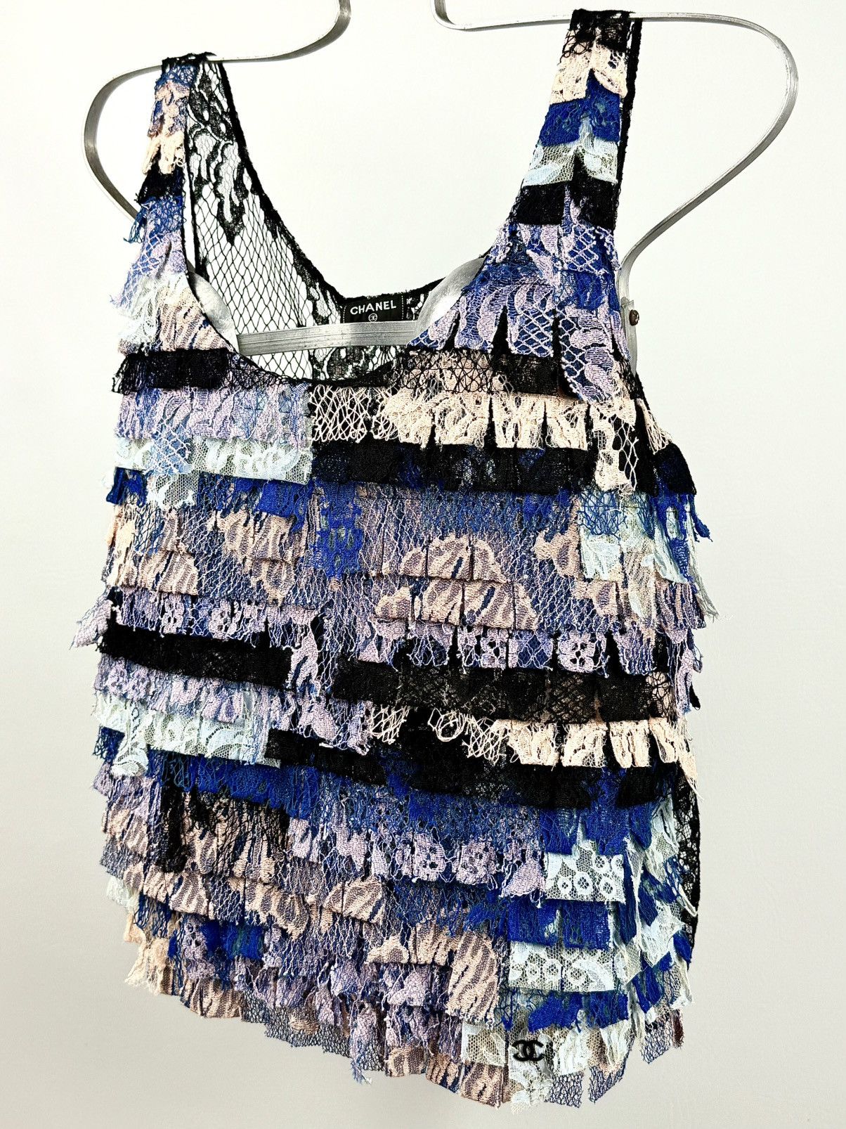 Chanel Chanel - Karl Lagerfeld - SS16 - Seoul - Lace - Patch- Top Size XS / US 0-2 / IT 36-38 - 2 Thumbnail