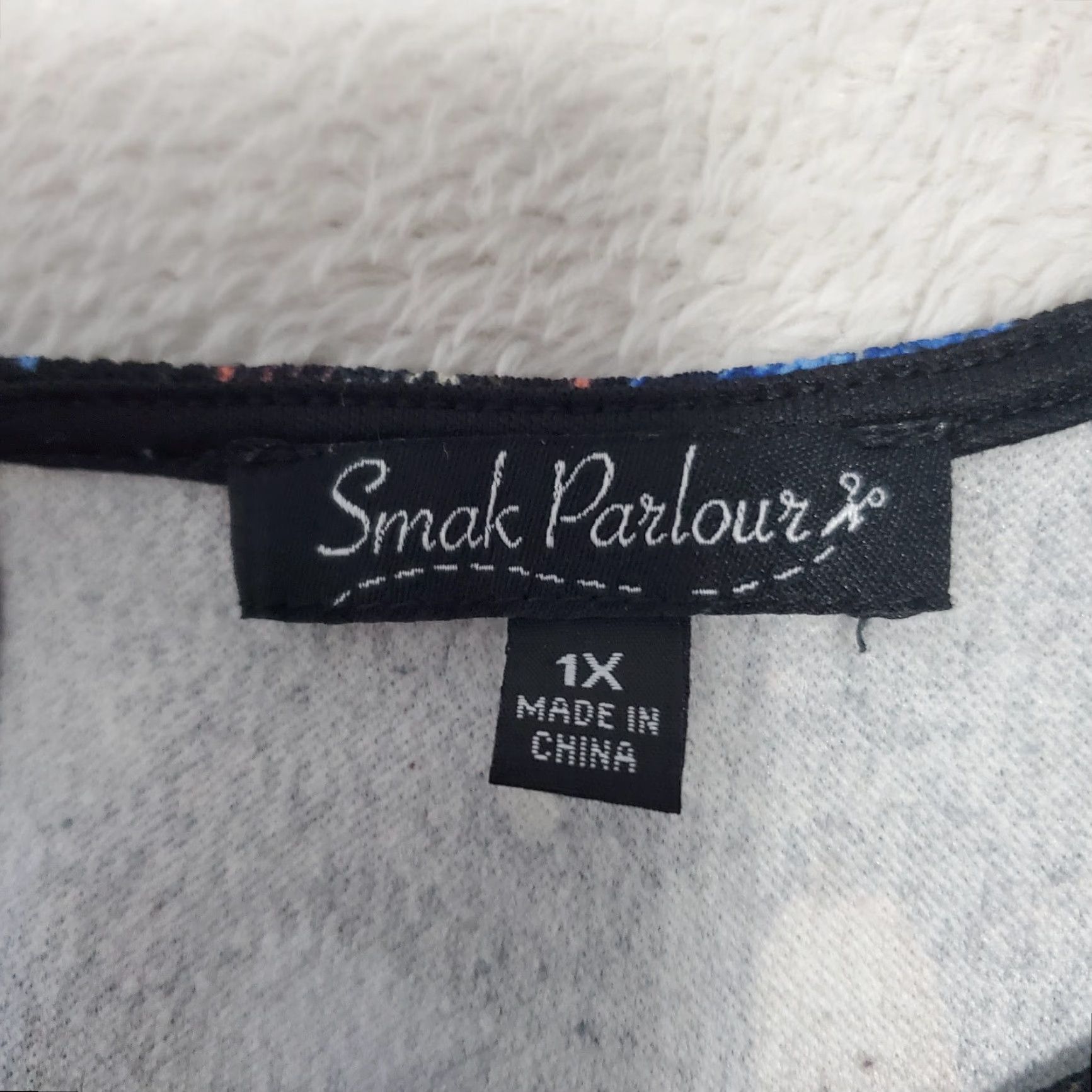 Etro VINTAGE Smak Parlour Dress Women 1X Black Shift Witchy Things Cosmic Retro Pockets Size XL / US 12-14 / IT 48-50 - 3 Thumbnail