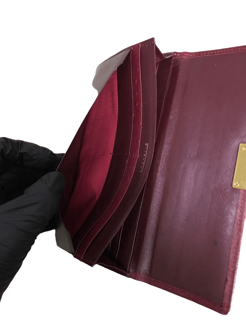 Genuine Leather × Givenchy × Vintage Vintage Givenchy Long Leather Purse Size ONE SIZE - 8 Thumbnail
