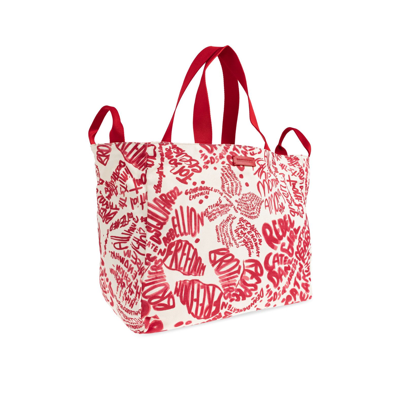 Dsquared2 DSQUARED2 Red Tote Bag New & Authentic Size ONE SIZE - 3 Thumbnail
