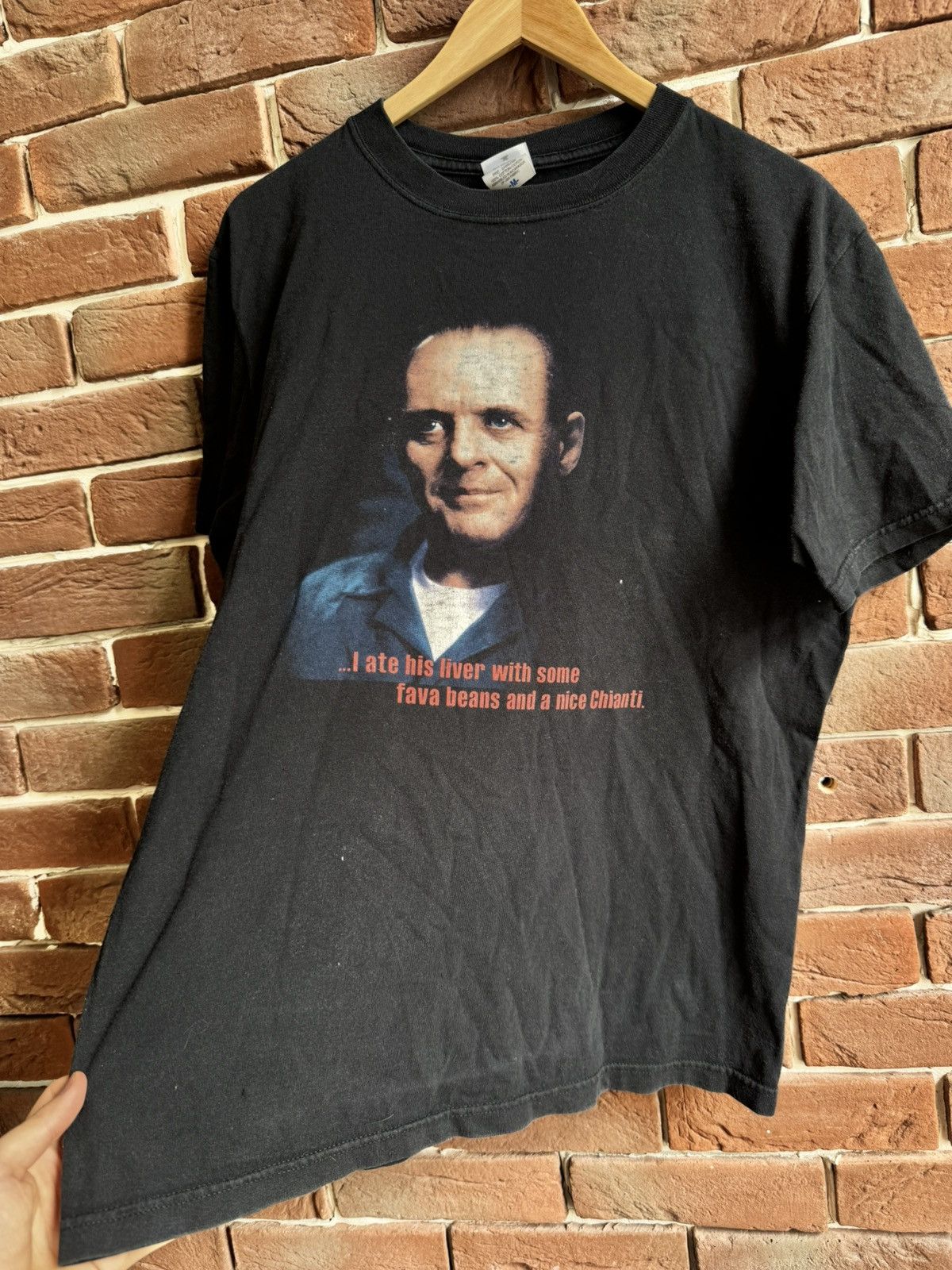 Vintage 2006 The Silence of the Lambs Hannibal Horror Movie 00s Tee Size US M / EU 48-50 / 2 - 6 Thumbnail