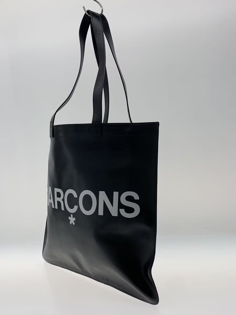 Comme des Garcons Logo Leather Tote Bag Size ONE SIZE - 2 Thumbnail
