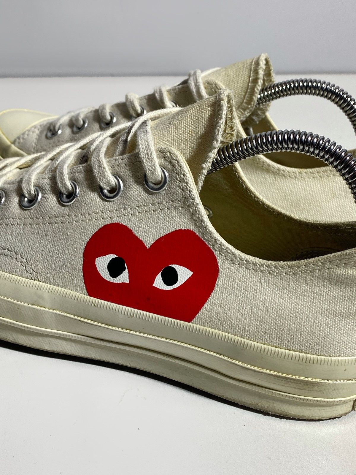 Comme des Garcons Converse PLAY Comme Des Garconc Canvas Chuck 70s Size US 7 / EU 40 - 5 Thumbnail