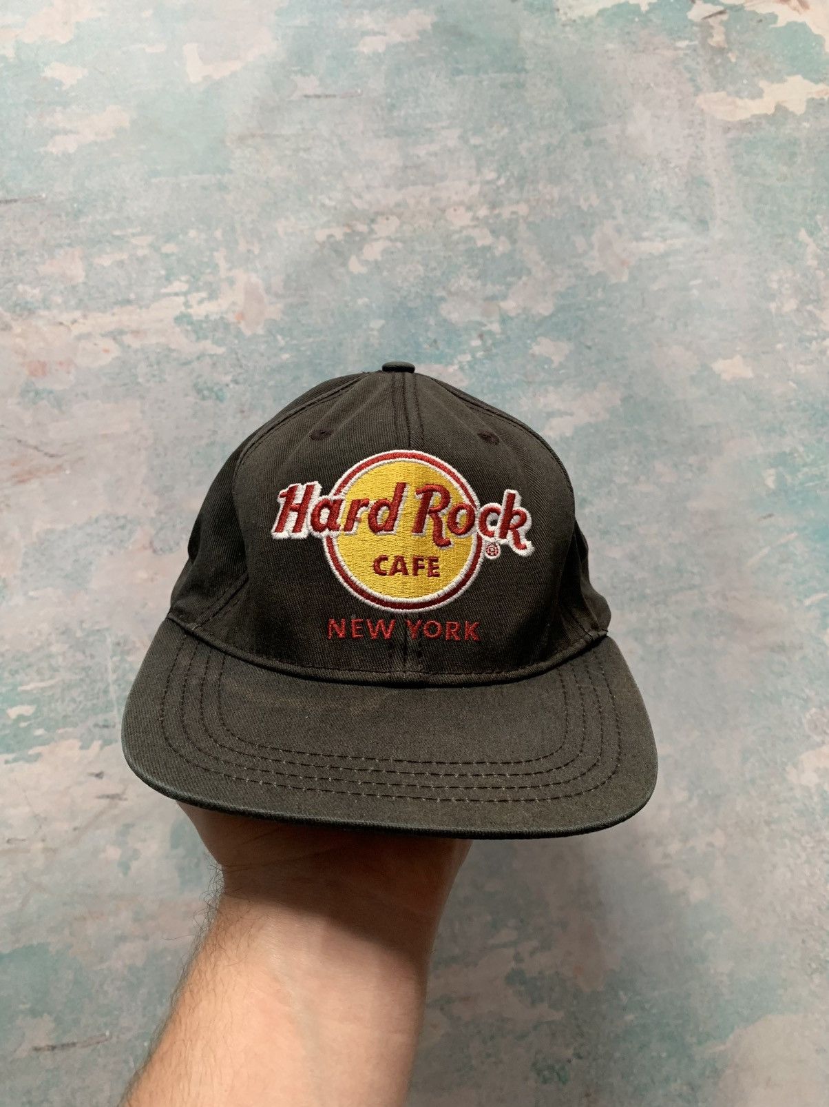 Hard Rock Cafe Hard Rock Cafe Snapback New York Cap Hat Vintage Logo Y2K Size ONE SIZE - 5 Thumbnail