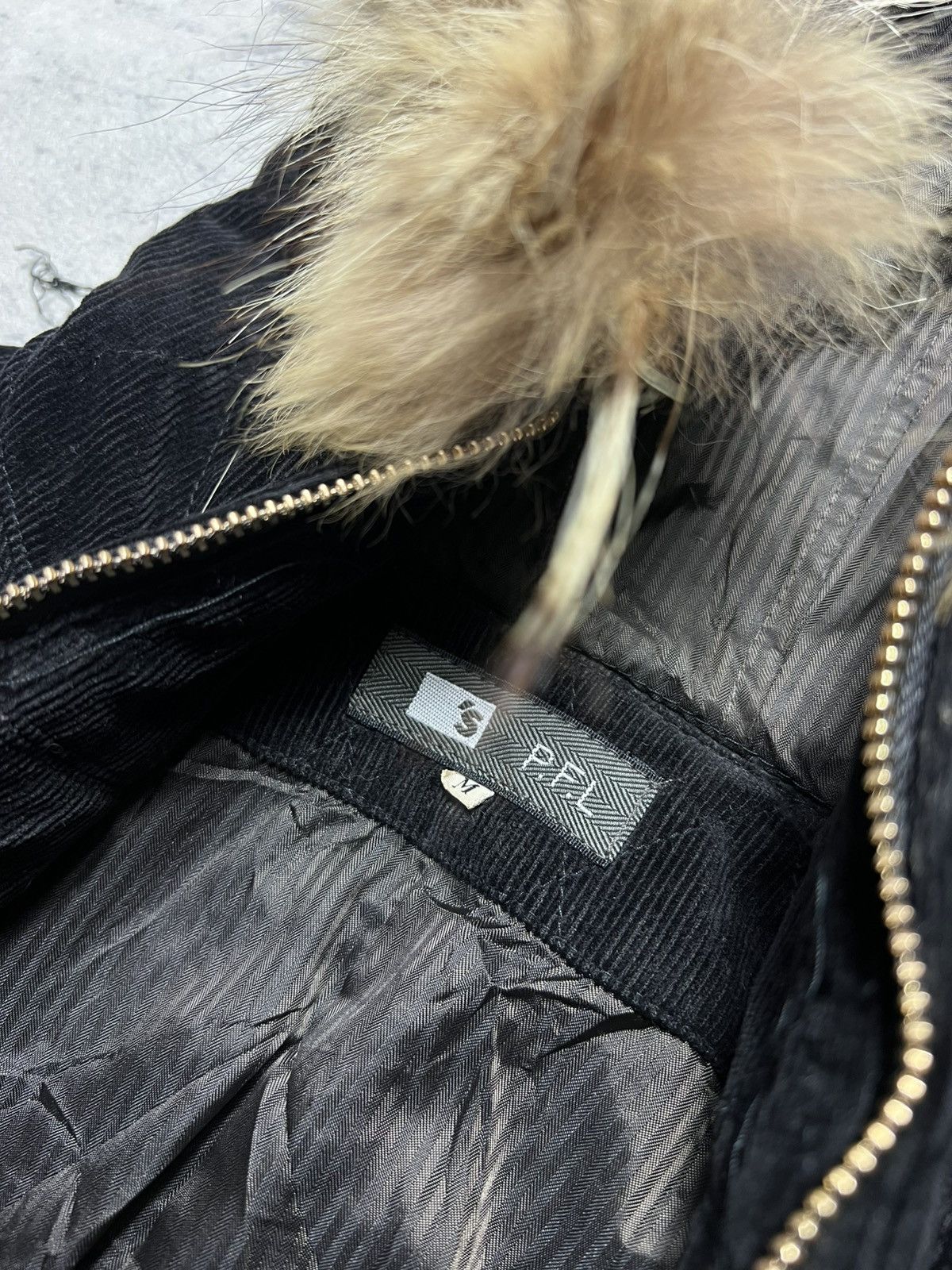 Japanese Brand Japanese PFL Corduroy Fur Grunge Gothic Ifsix Style Jacket Size US M / EU 48-50 / 2 - 13 Thumbnail
