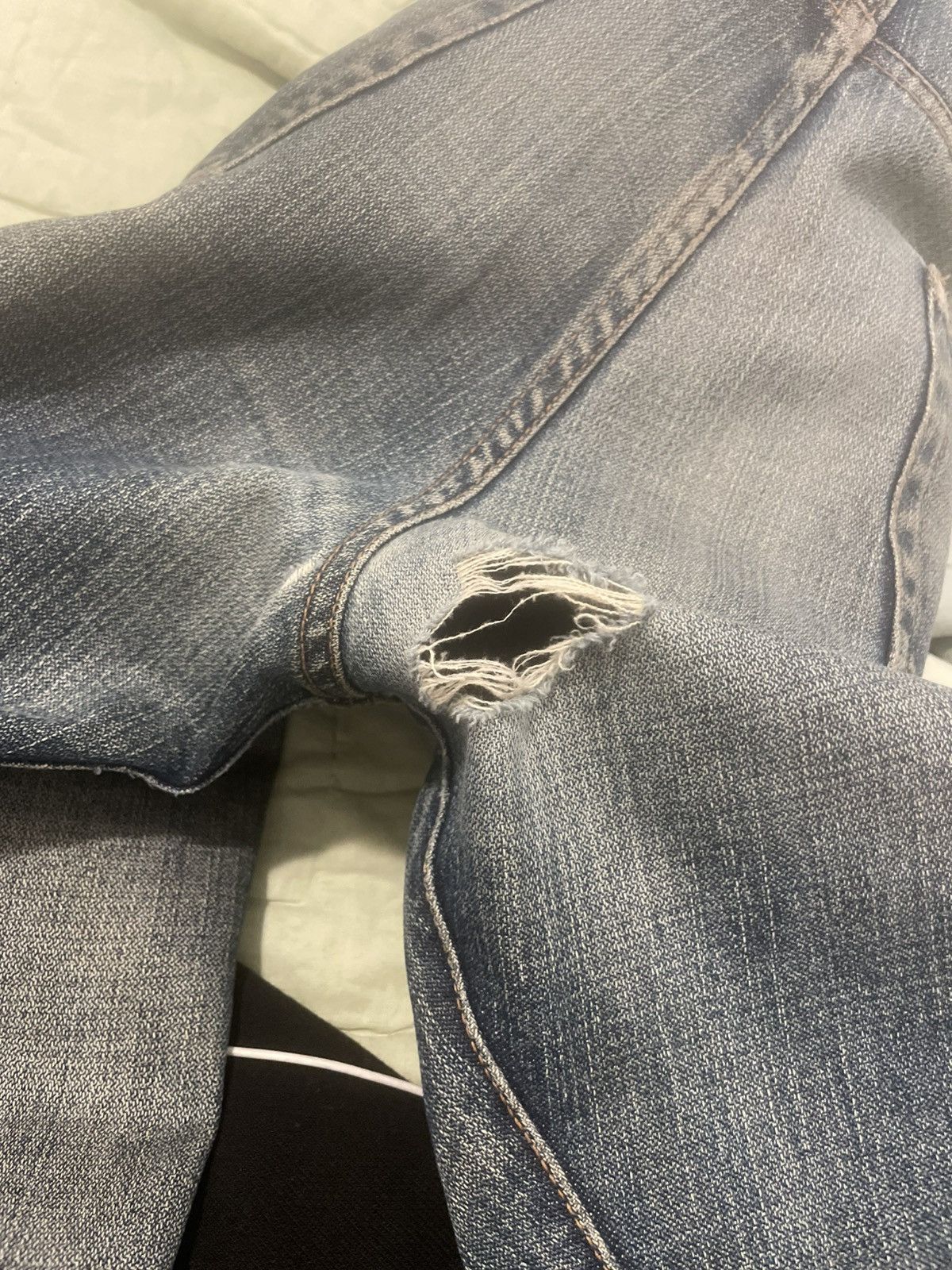Hedi Slimane Dior Homme 2004AW Runway Denim Size US 29 - 9 Thumbnail