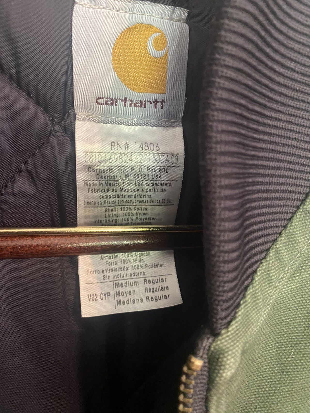 Carhartt × Vintage Vintage Canvas with Quilted Lining Vest Size US M / EU 48-50 / 2 - 5 Thumbnail