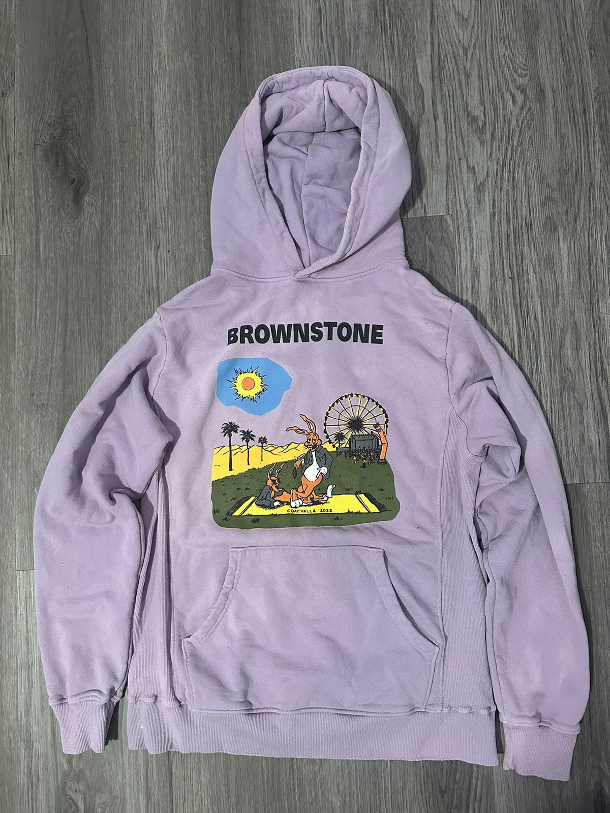 Coachella Coachella brownstone hoodie Size US XL / EU 56 / 4 - 1 Thumbnail