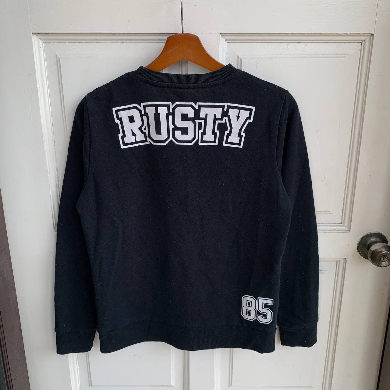 Rusty RUSTY Spellout Backhit Sweatshirt Size US XS / EU 42 / 0 - 1 Thumbnail