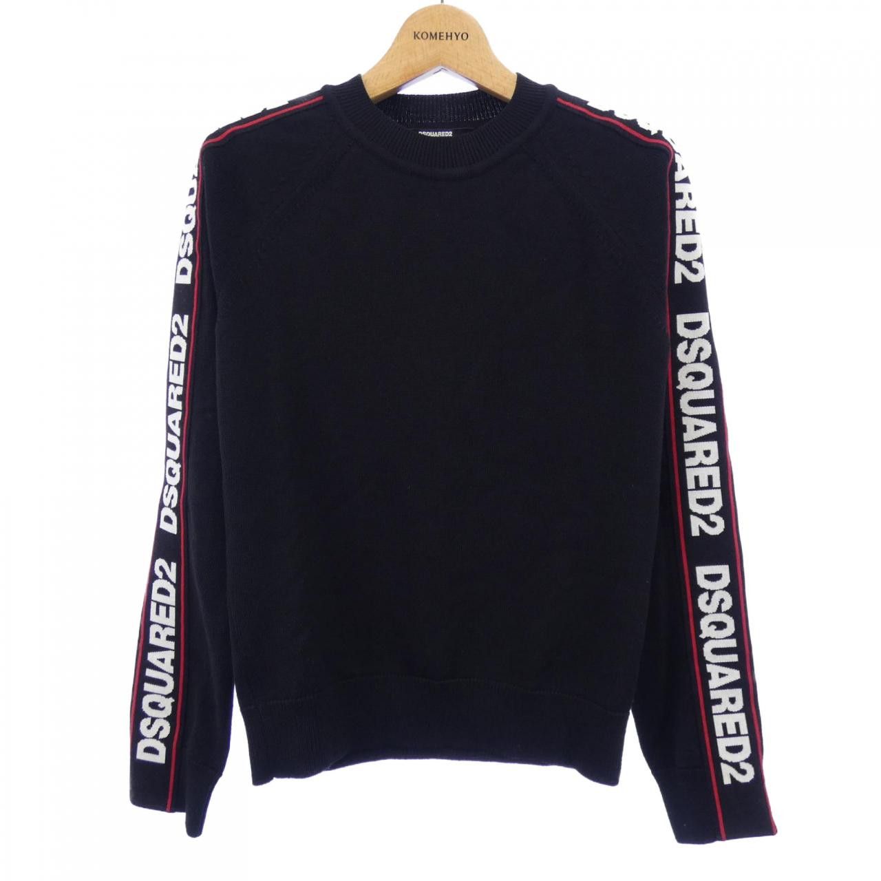 Dsquared2 Dsquared2 DSQUARED2 Knit Textile Tops S72HA0847 DUTY FREE for USA Size ONE SIZE - 1 Thumbnail