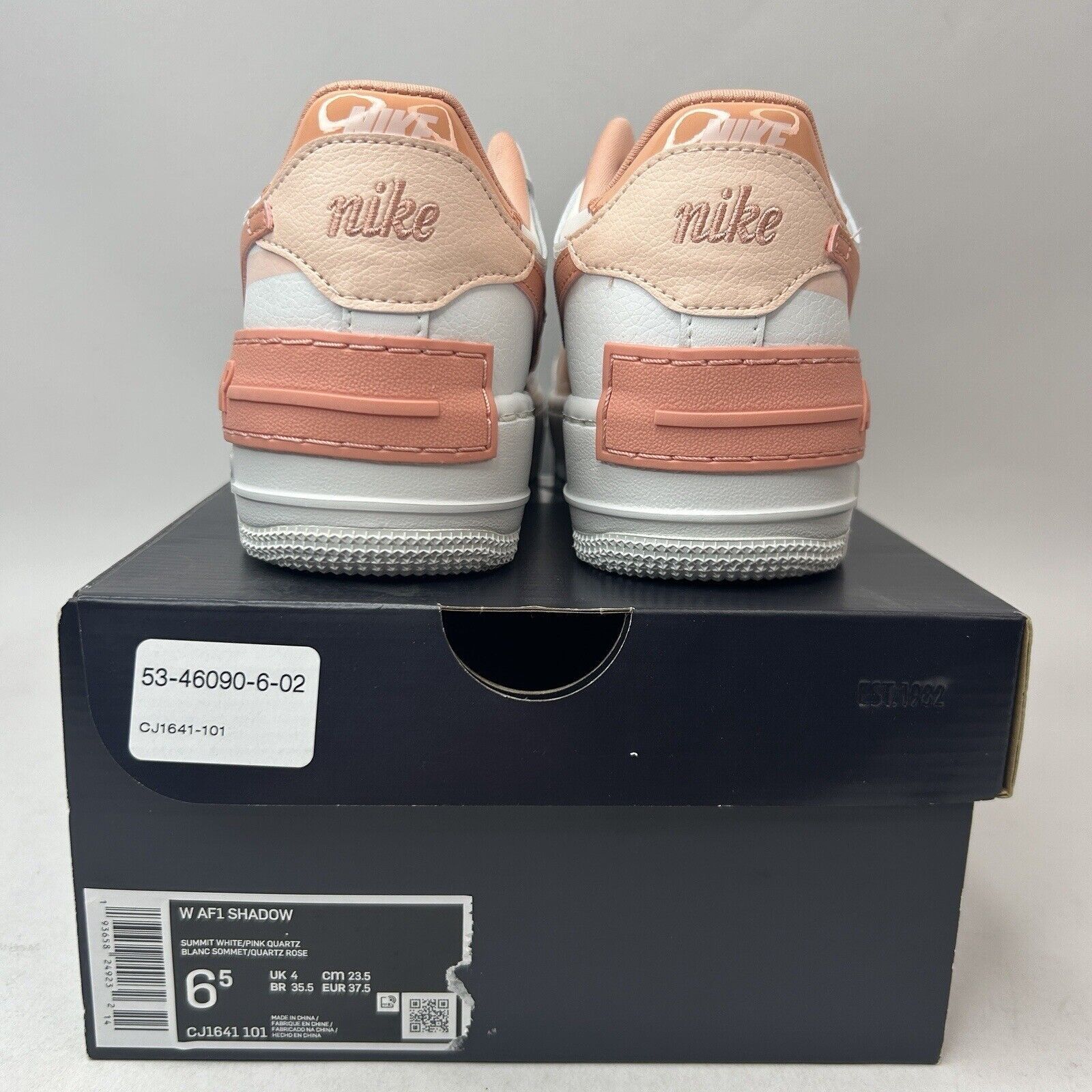 Nike Nike Air Force 1 Shadow WMNS “Pink Quartz” 2024 Size US 6.5 / IT 36.5 - 4 Thumbnail