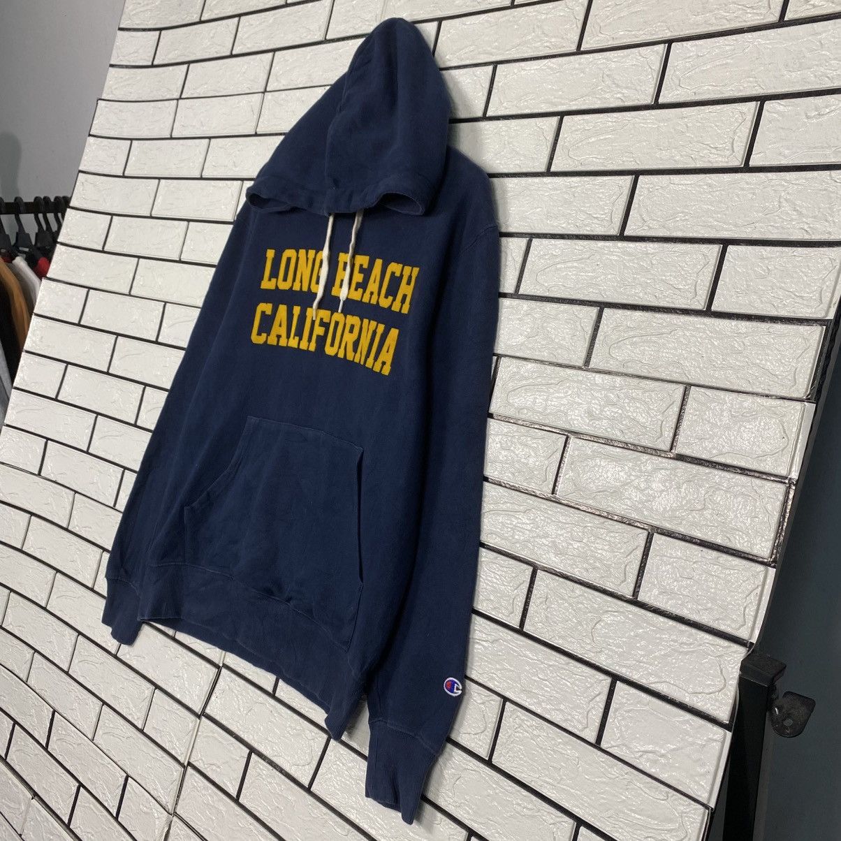 Japanese Brand 📌Vintage Hoodie Champion Long Beach California Size US M / EU 48-50 / 2 - 3 Thumbnail