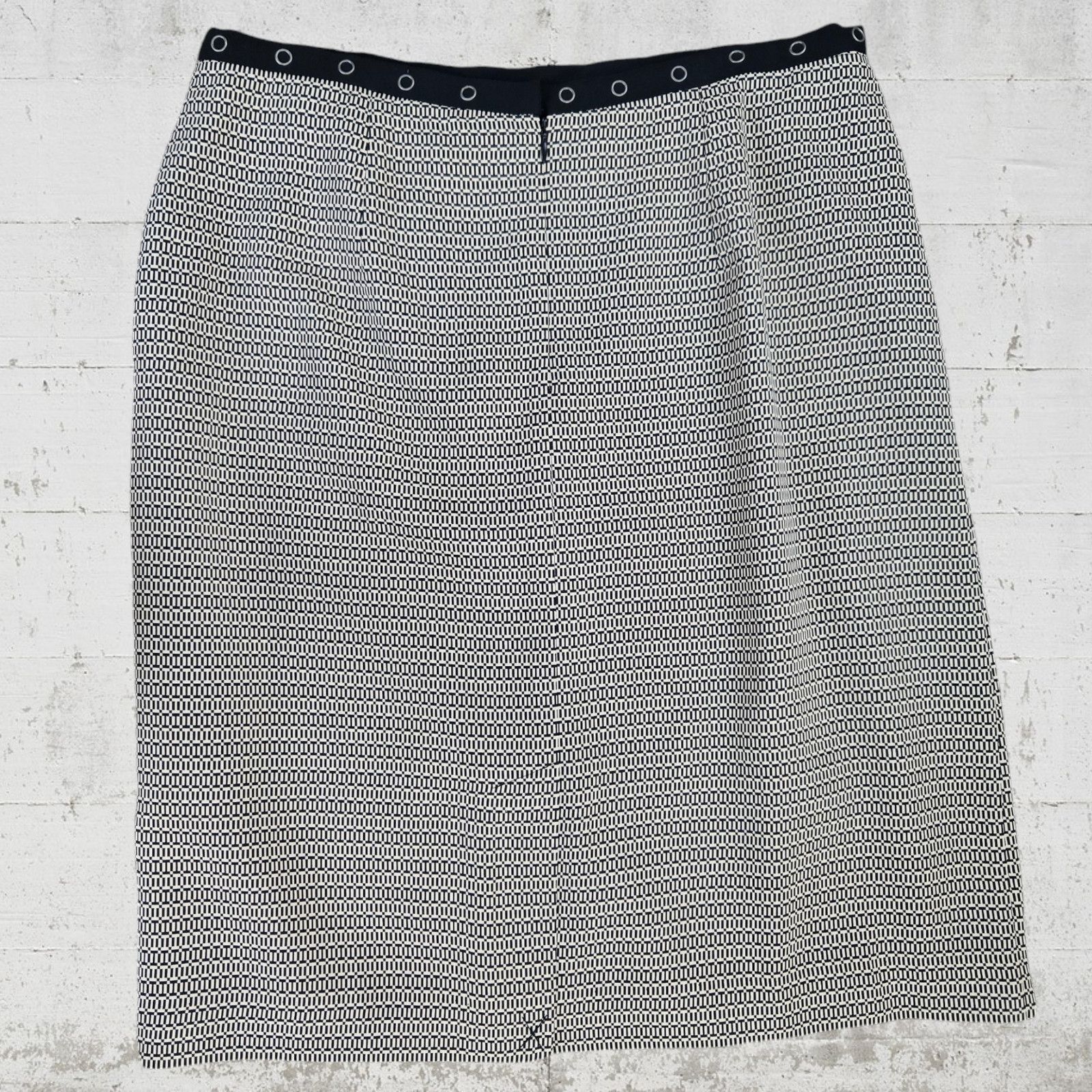 Vintage Vintage Chain Link Knee Length Skirt Size 12 Size 34" / US 12 / IT 48 - 7 Thumbnail