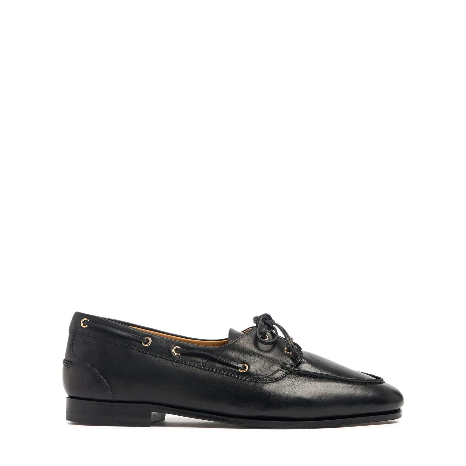 BALLY Pathy Men's Black Leather Plume Loafers New And Authen