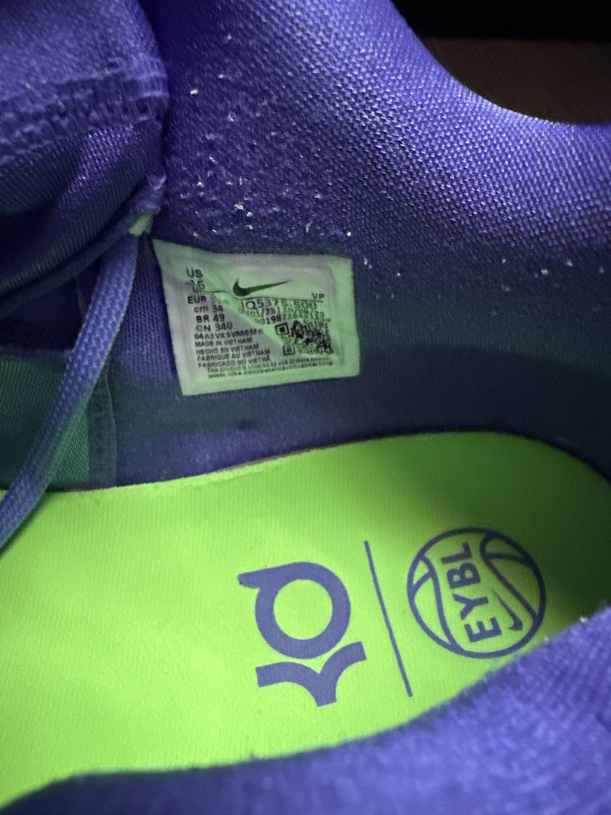 Nike nike eybl kd18 size 16 Size US 15 / EU 48 - 3 Thumbnail