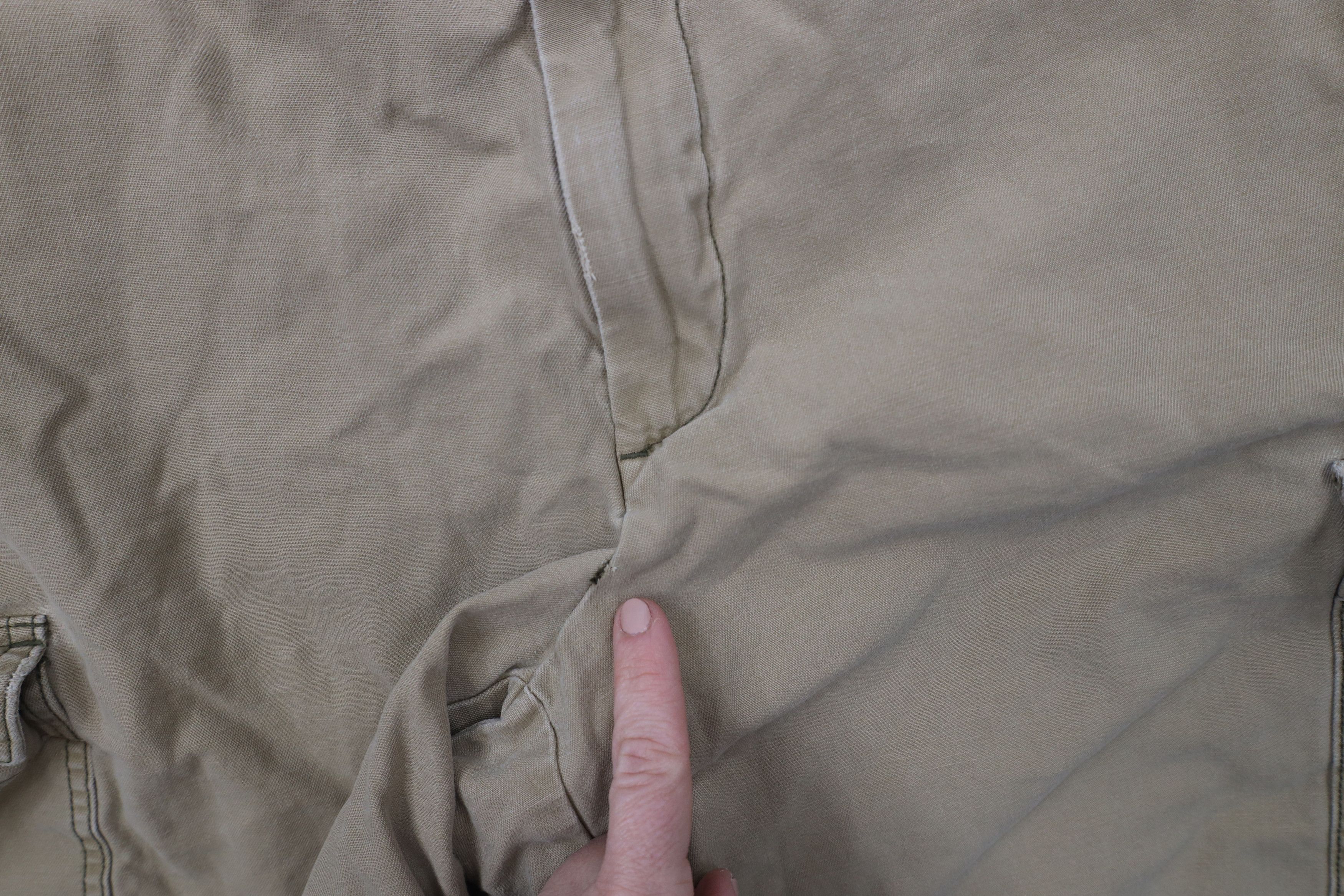 American Eagle Outfitters × Vintage Vintage 90s Y2K American Eagle Outfitters Heavy Cargo Shorts Size US 32 / EU 48 - 6 Thumbnail