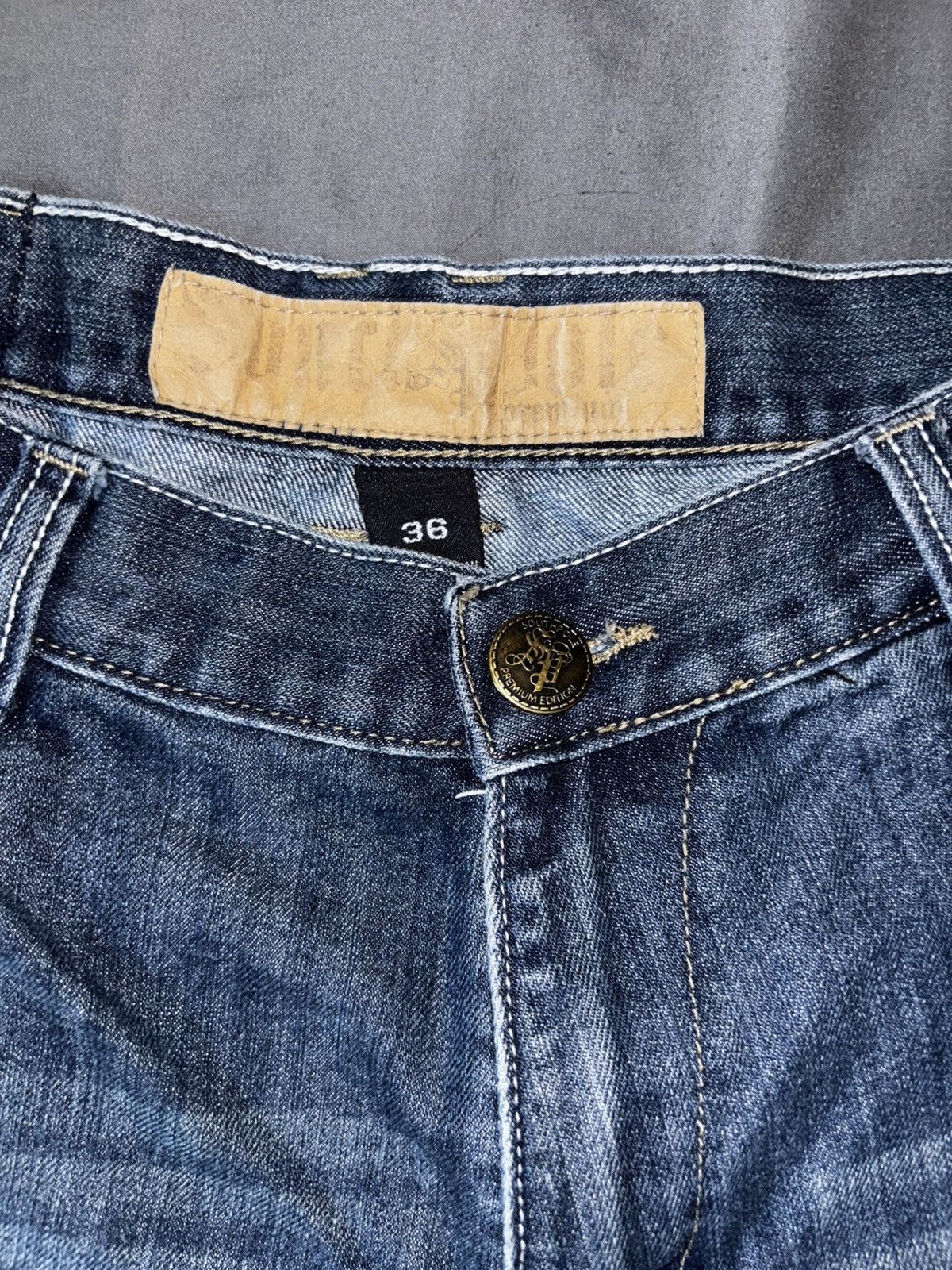 Southpole Southpole Premium Edition Flared Embroidered Denim Size US 36 / EU 52 - 2 Thumbnail
