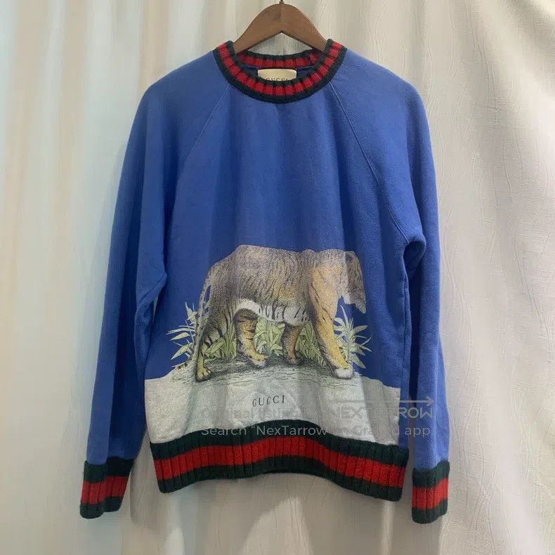 Gucci Tiger Pullover Sweatshirt