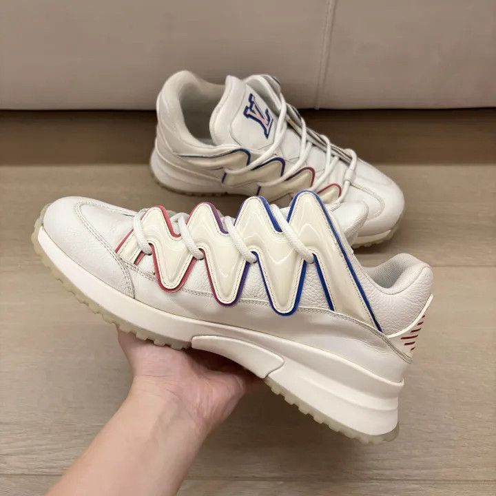 Louis Vuitton Louis Vuitton Zig Zag Low-Top Casual Shoes -2508 Size US 7 / EU 40 - 8 Thumbnail