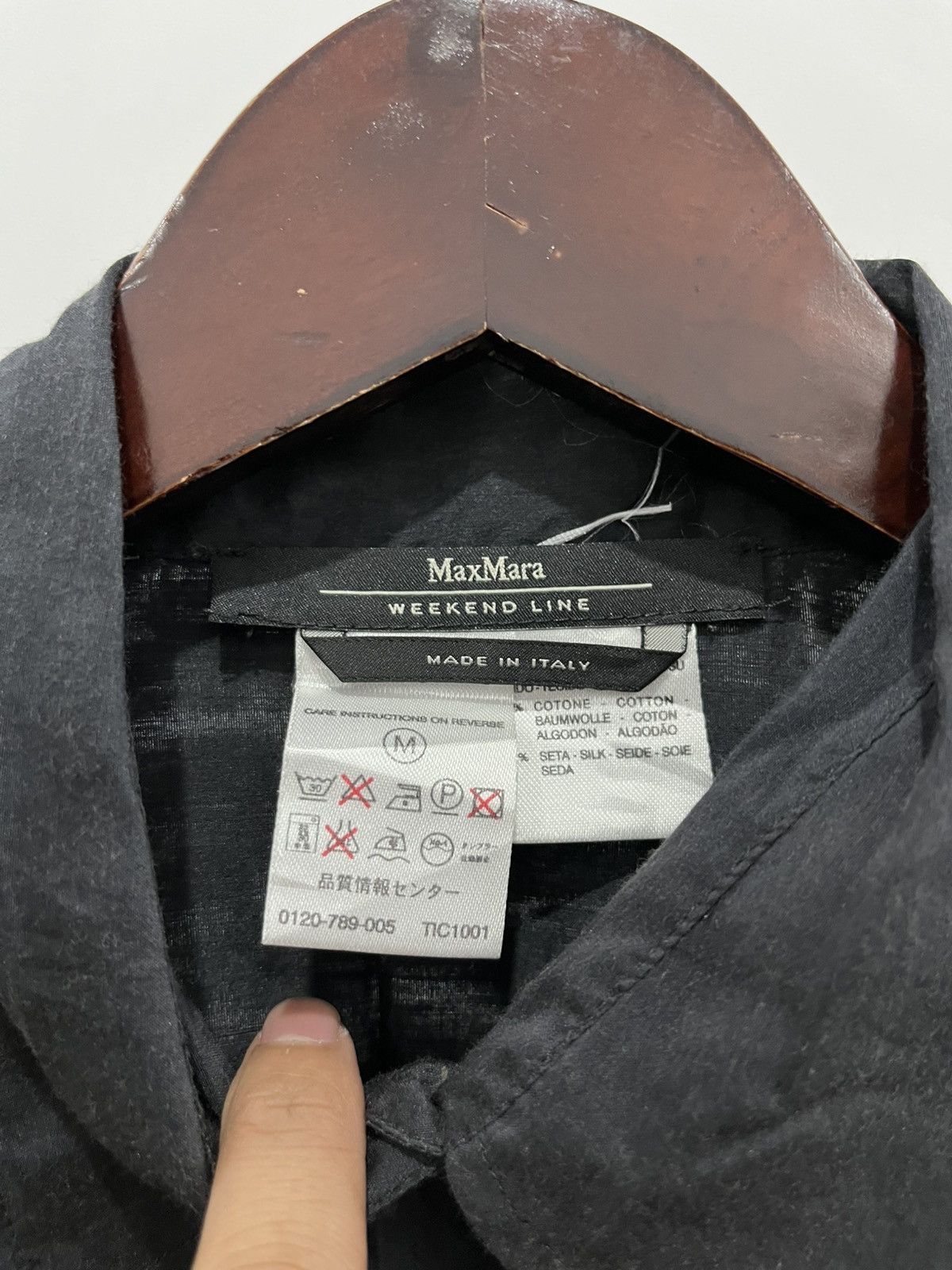 Hysteric Glamour × Japanese Brand × KMRii Maxmara vampire shirt Size M / US 6-8 / IT 42-44 - 3 Thumbnail