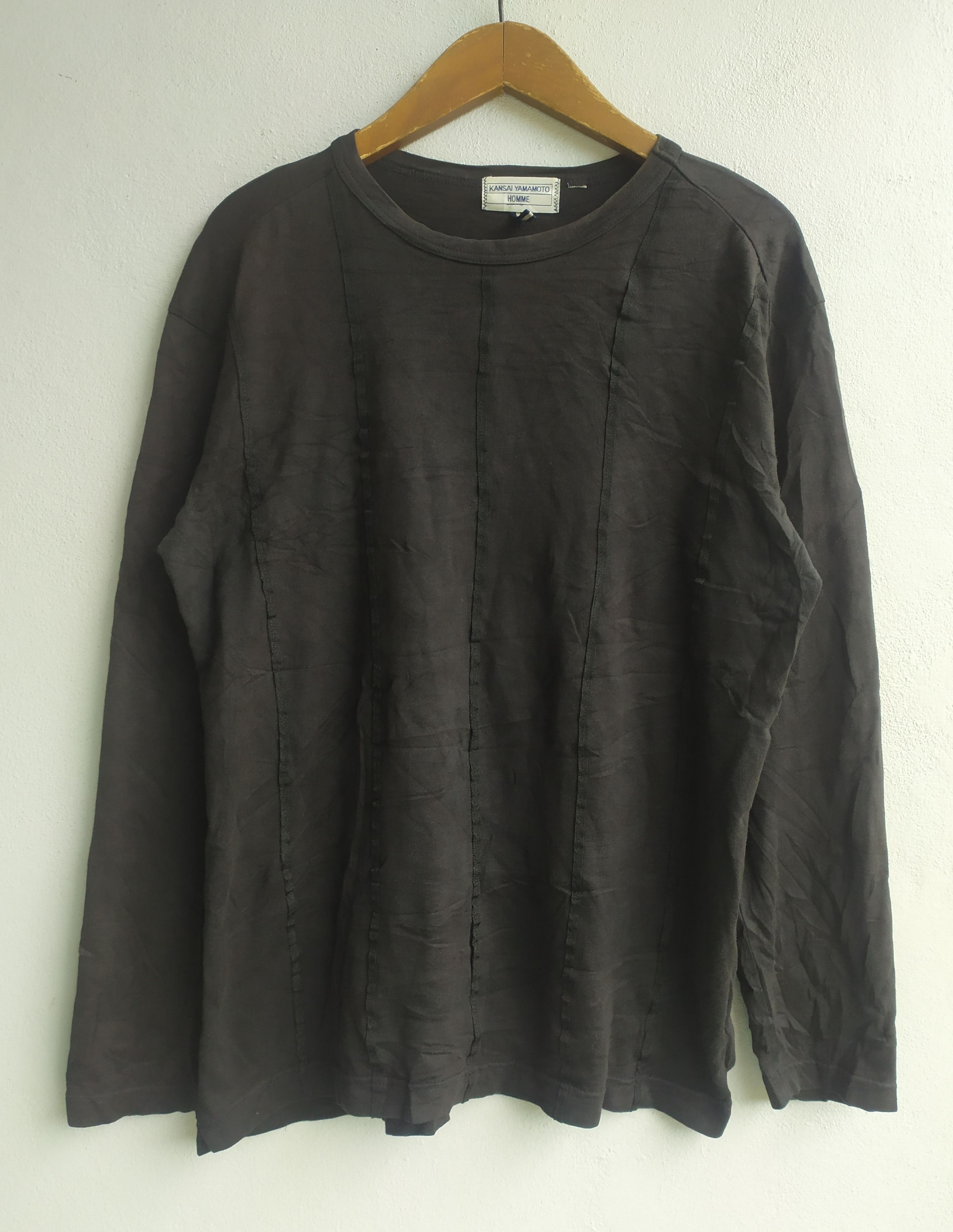 Kansai Yamamoto Kansai Yamamoto Homme Black Longsleeve Size US L / EU 52-54 / 3 - 1 Thumbnail