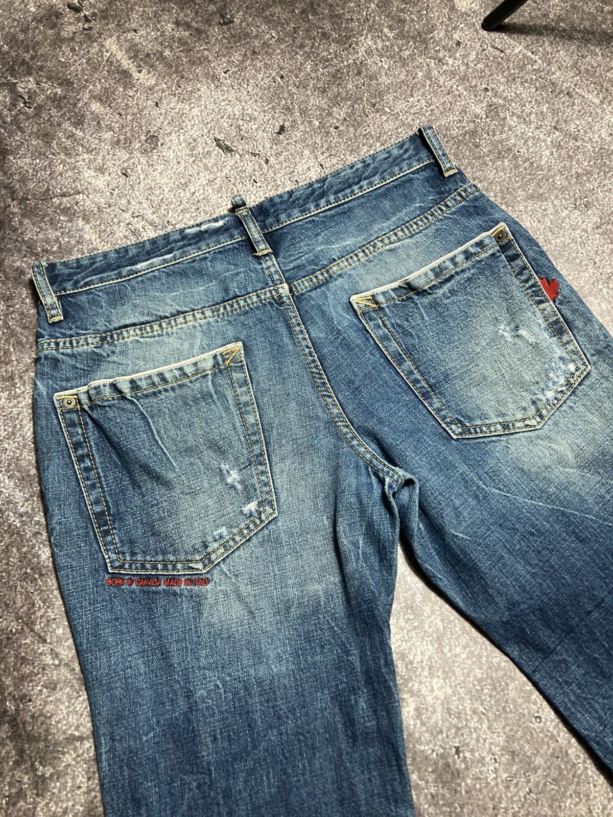 Dsquared2 Dsquared2 Unisex Jeans Size 46 US 30 Distressed Blue Denim Size 30" / US 8 / IT 44 - 10 Thumbnail