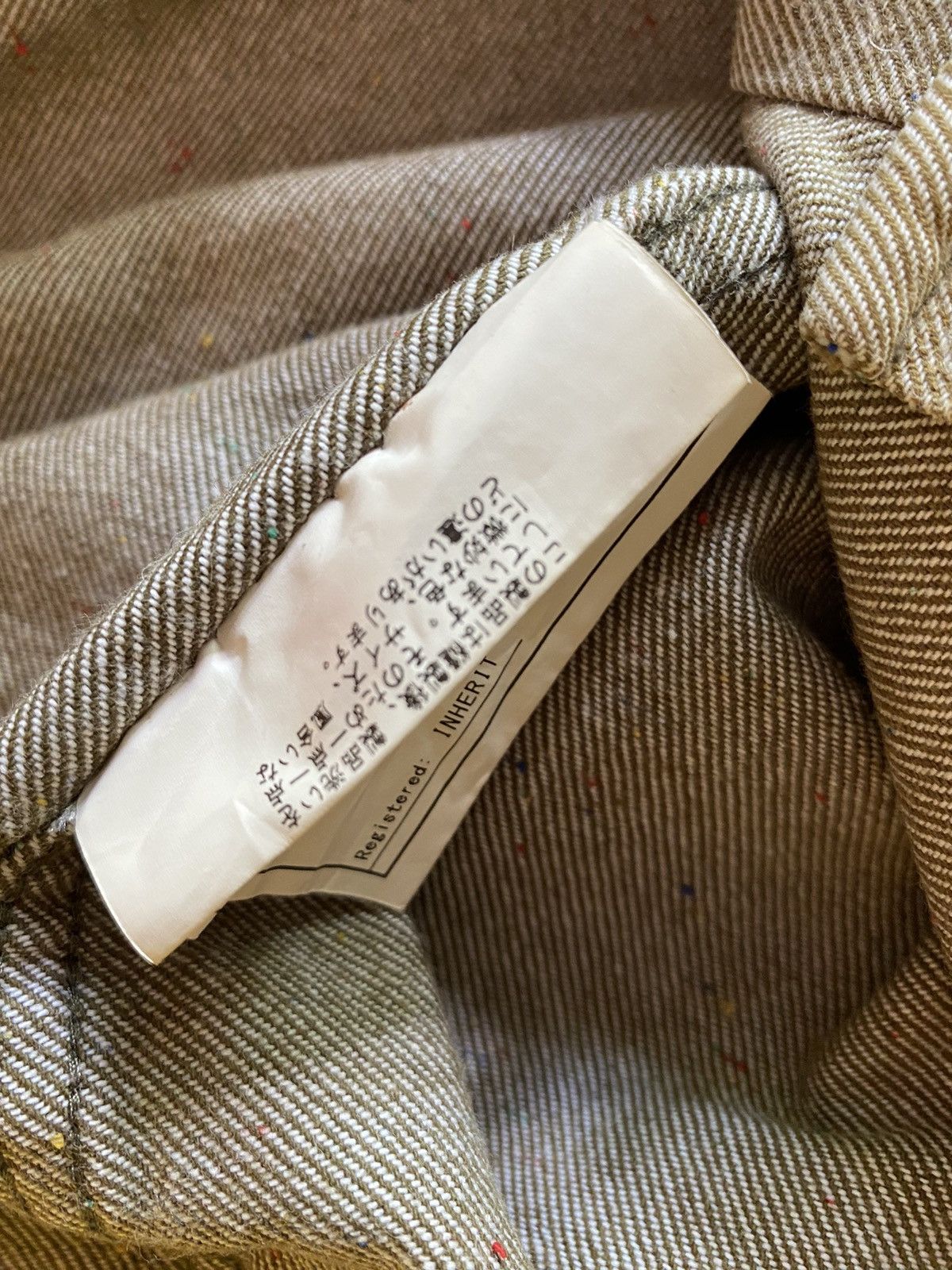 Designer × Japanese Brand INHERIT Brown Collared Shirt. Size US M / EU 48-50 / 2 - 13 Thumbnail