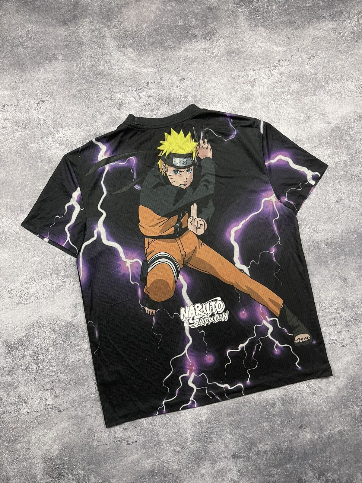 Anime Vintage 2002 Naruto Shippuden Sasuke Shonen Jump T-Shirt Size US L / EU 52-54 / 3 - 13 Thumbnail
