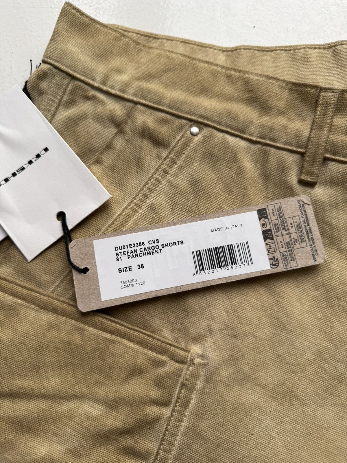 Rick Owens Rick Owens DRKSHDW Stefan Cargo Shorts Size US 36 / EU 52 - 3 Thumbnail
