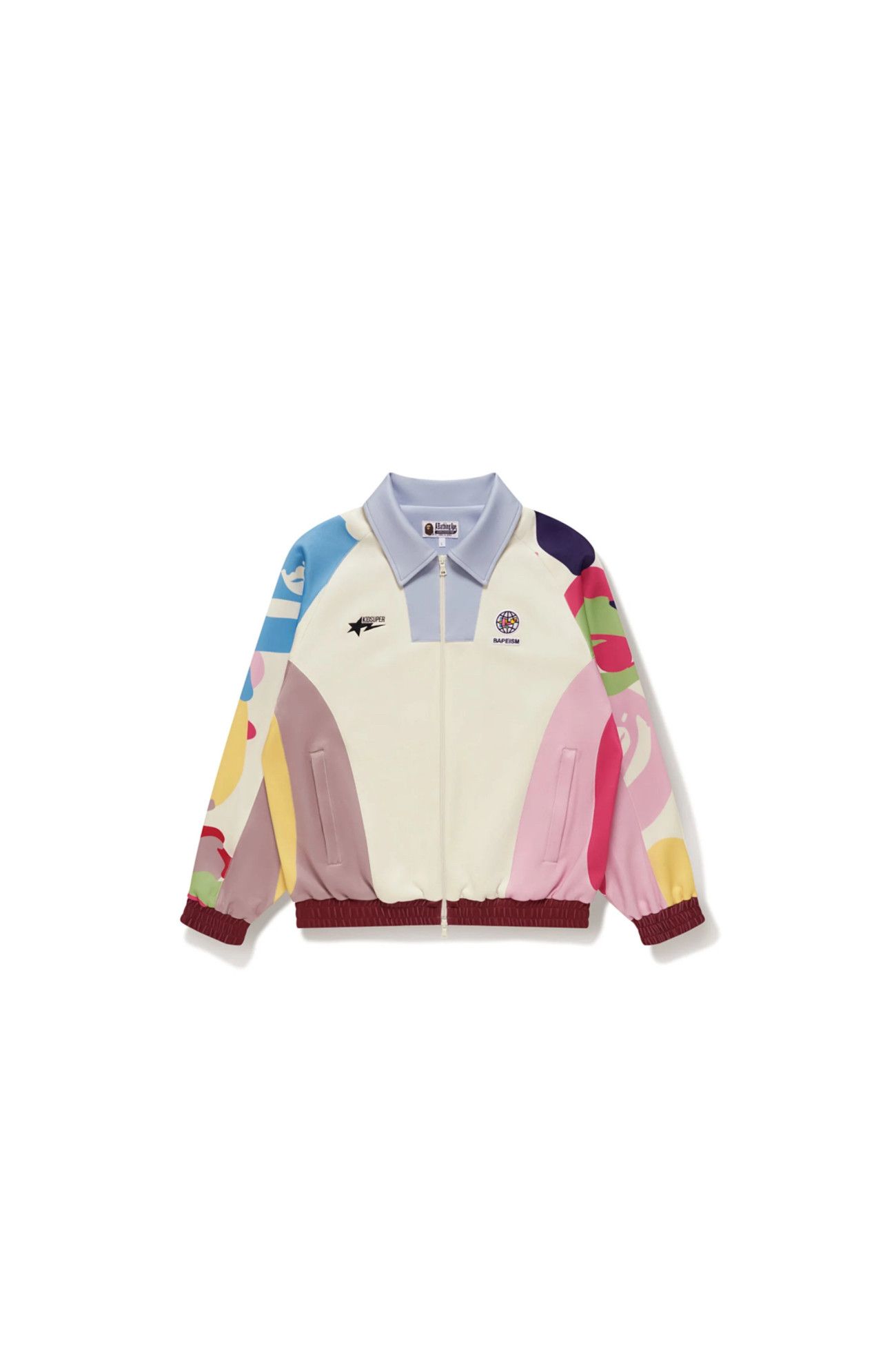 BAPE JACKET TRACK レディースウェア KIDSUPER X PATCHWORK