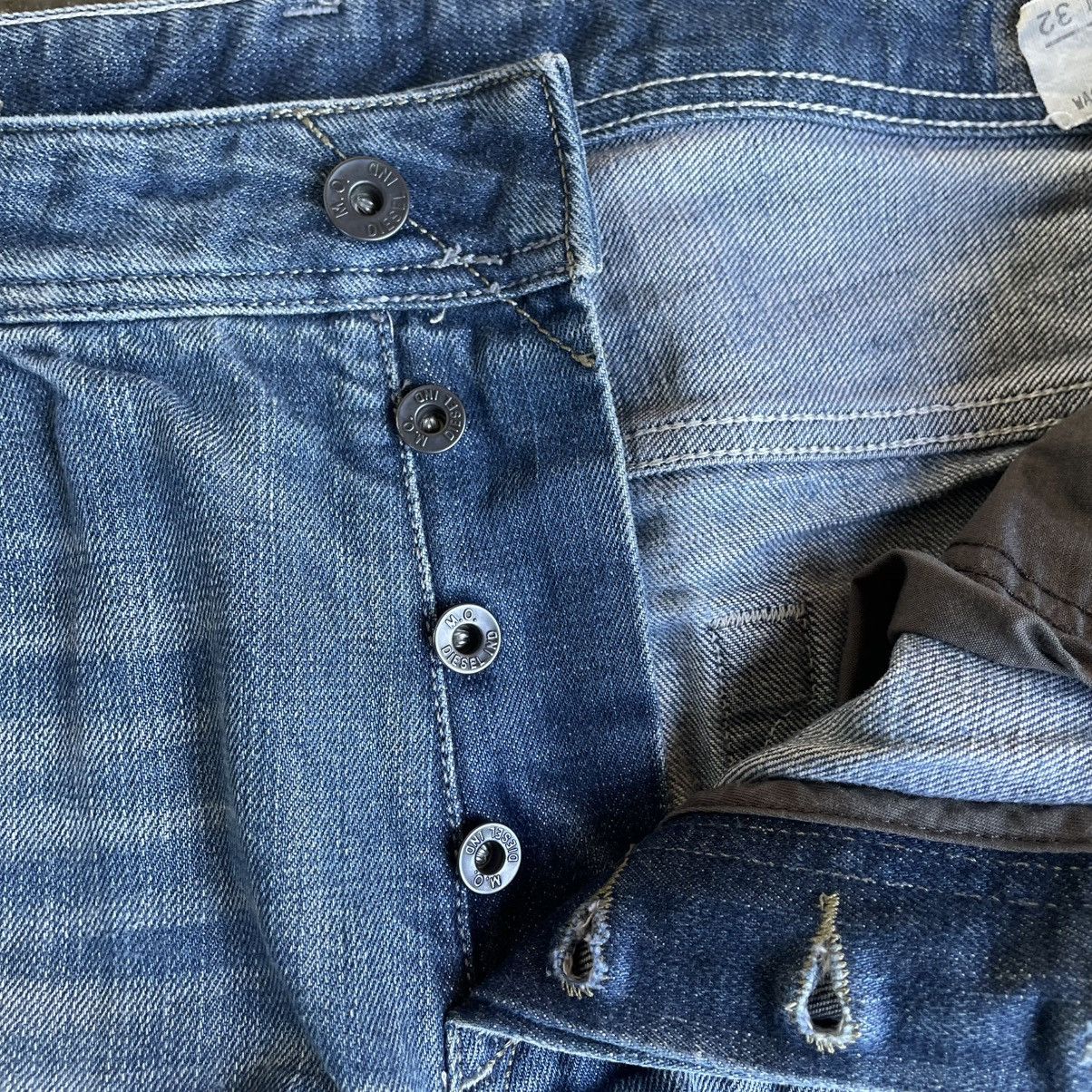 Diesel 🔥Vintage Diesel Kajo Stoned Washed Ripped Distress Jeans Size US 36 / EU 52 - 11 Thumbnail
