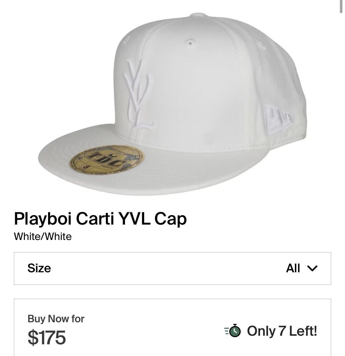 Playboi Carti Playboi Carti All Red White Hat CD Box Set | Grailed