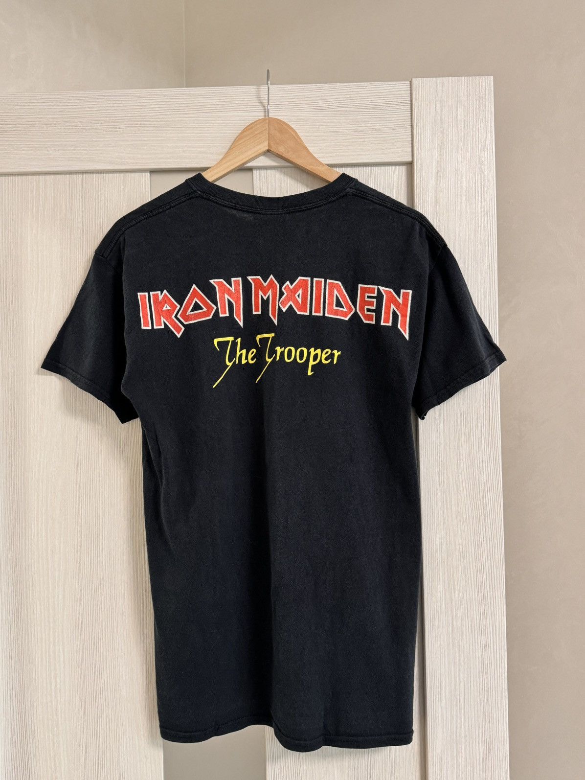 Band Tees × Iron Maiden × Vintage vintage iron maiden shirt front and back graphic Size US L / EU 52-54 / 3 - 7 Thumbnail
