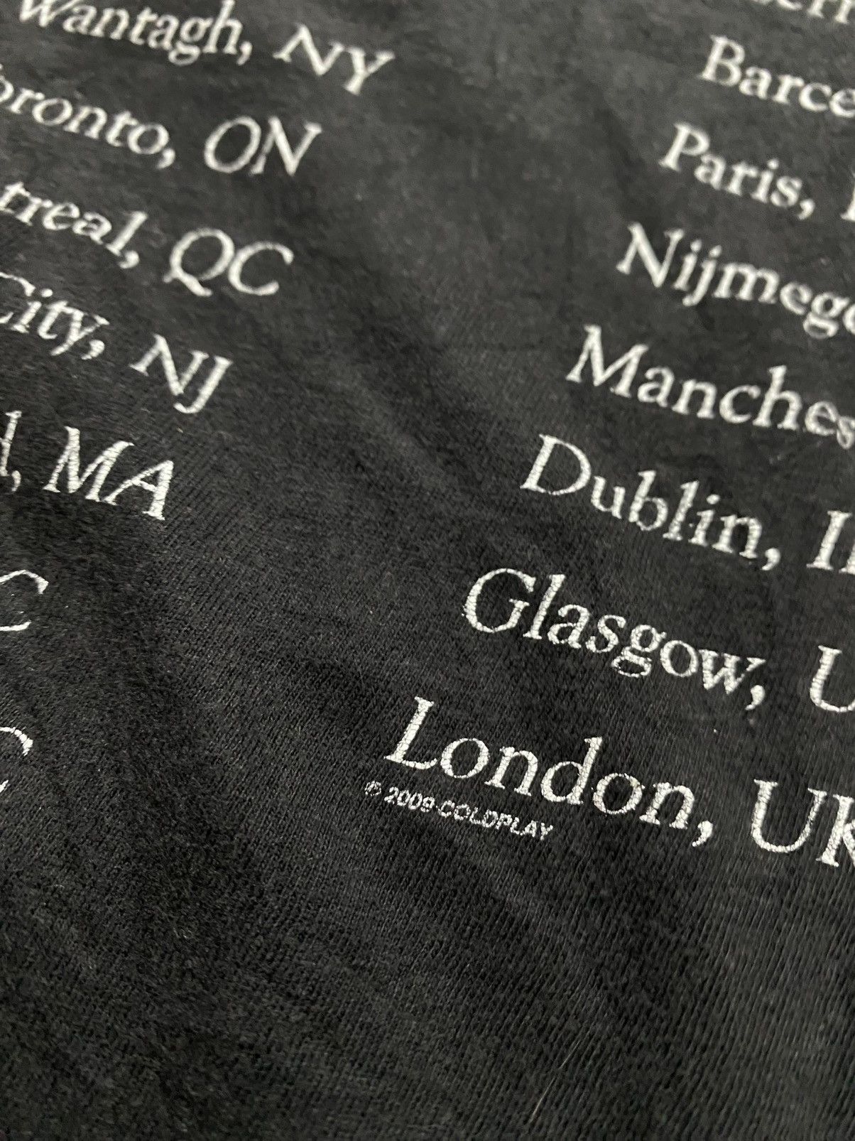 Band Tees Combo Sale Vintage Coldplay Tour tee Size US M / EU 48-50 / 2 - 9 Thumbnail