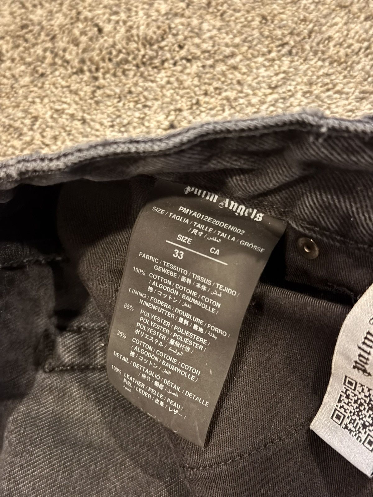 Palm Angels PALM ANGELS JEANS Size US 33 - 7 Thumbnail