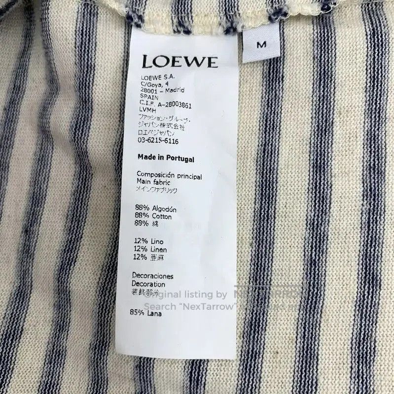 Loewe Loewe Striped Wool T-Shirt for Women . Size M / US 6-8 / IT 42-44 - 6 Thumbnail