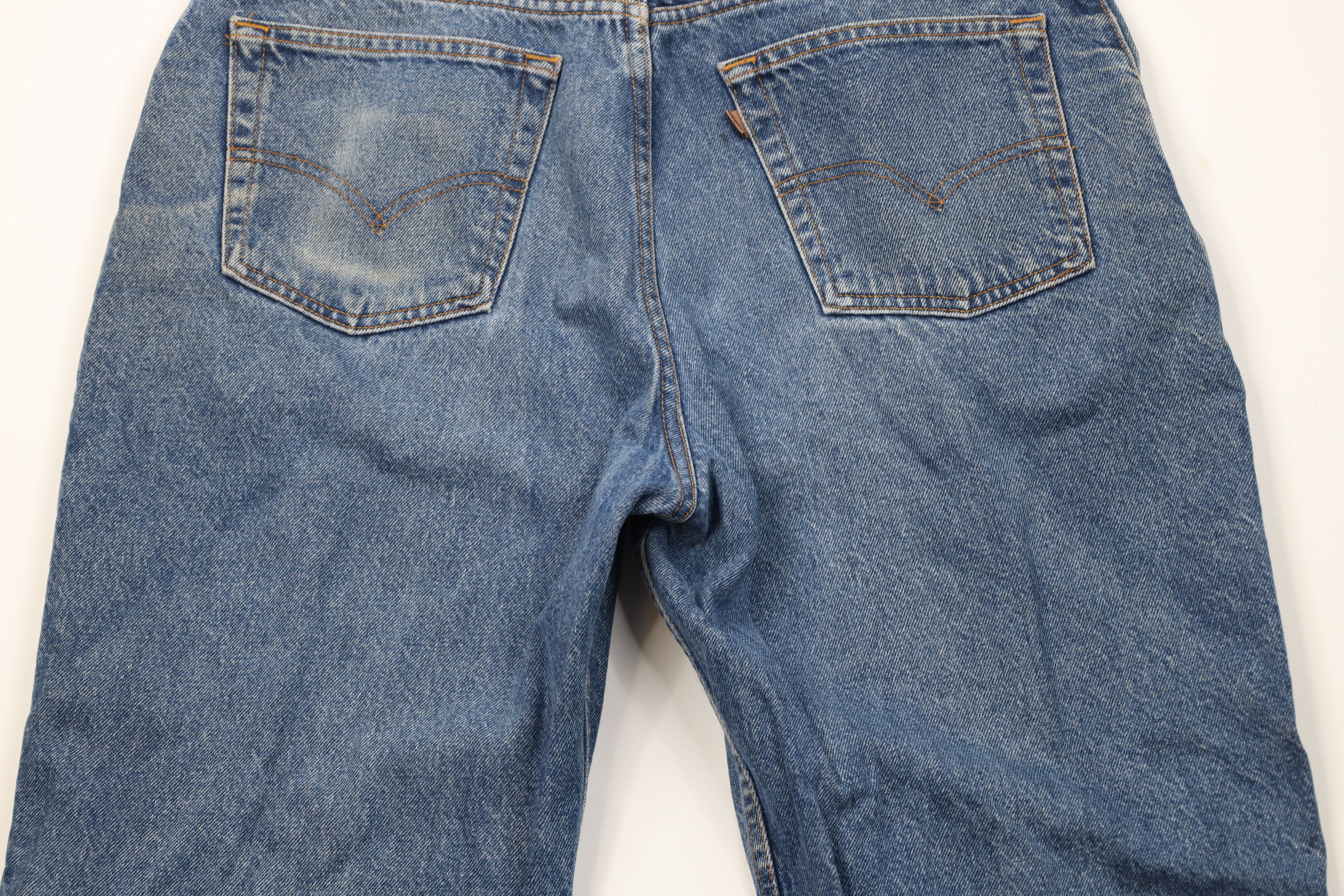 Levi's Vintage 90s Levis 545 Loose Fit Denim Jeans Blue Cotton USA Size US 36 / EU 52 - 13 Thumbnail